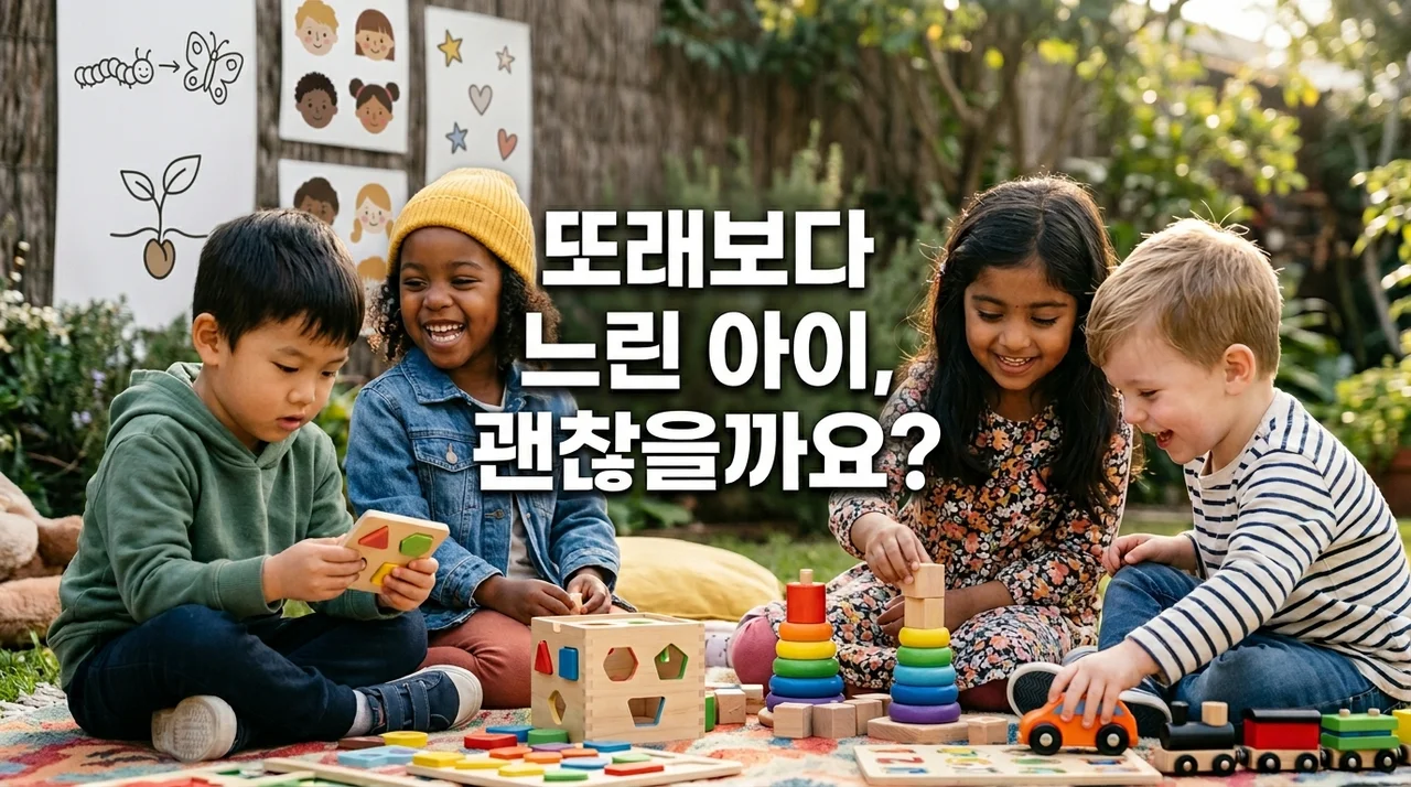또래보다 느린 아이, 걱정 마세요! 발달 지연 신호와 양육 솔루션