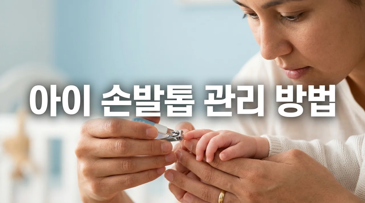 아이 손발톱 관리 방법: 안전하고 건강하게 지키는 완벽 가이드