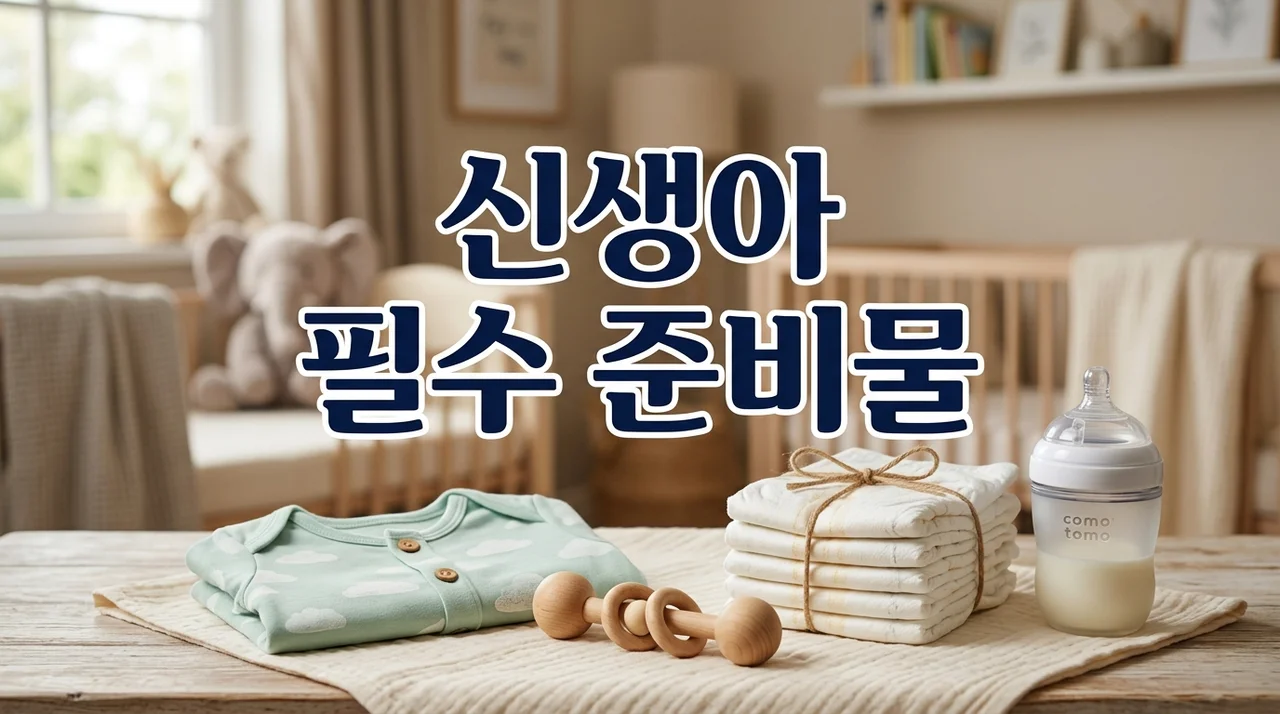 신생아 필수 준비물 리스트 총정리: 현명한 부모를 위한 완벽 가이드
