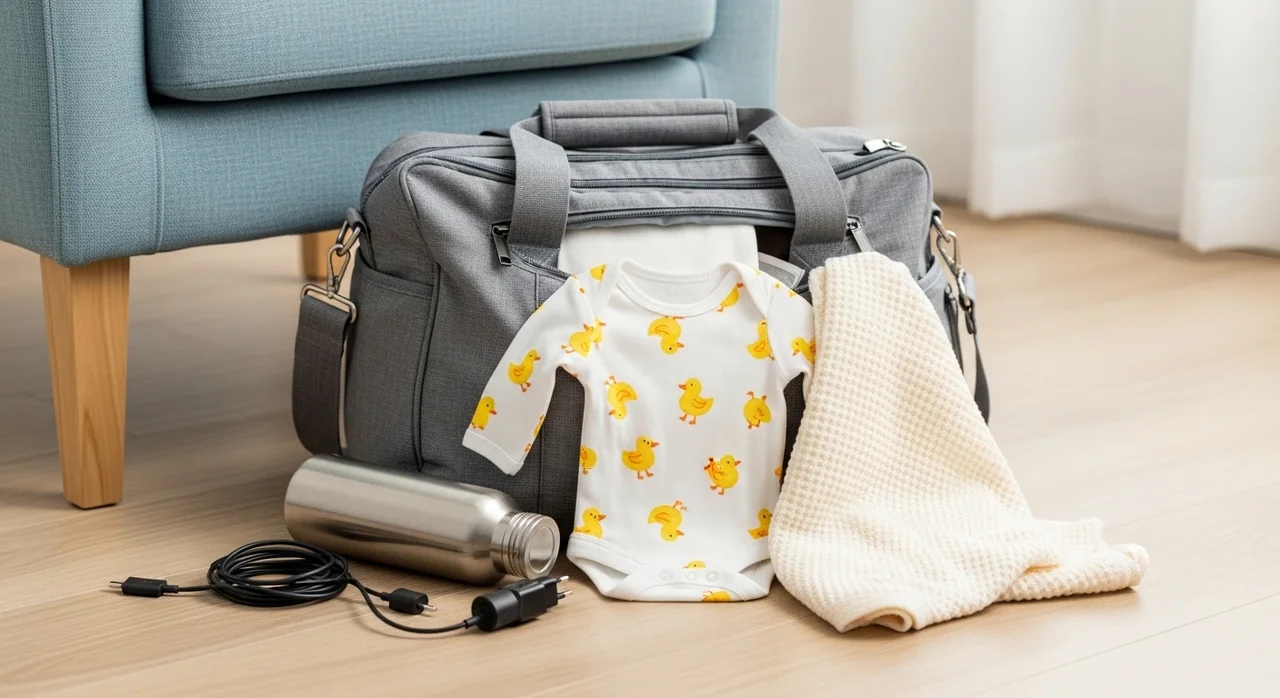 출산 당일, 병원 입원 가방 & 산모/신생아 필수품