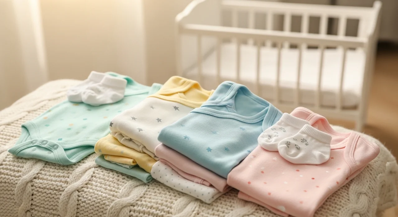 아기의 편안함을 위한 의류 및 침구류