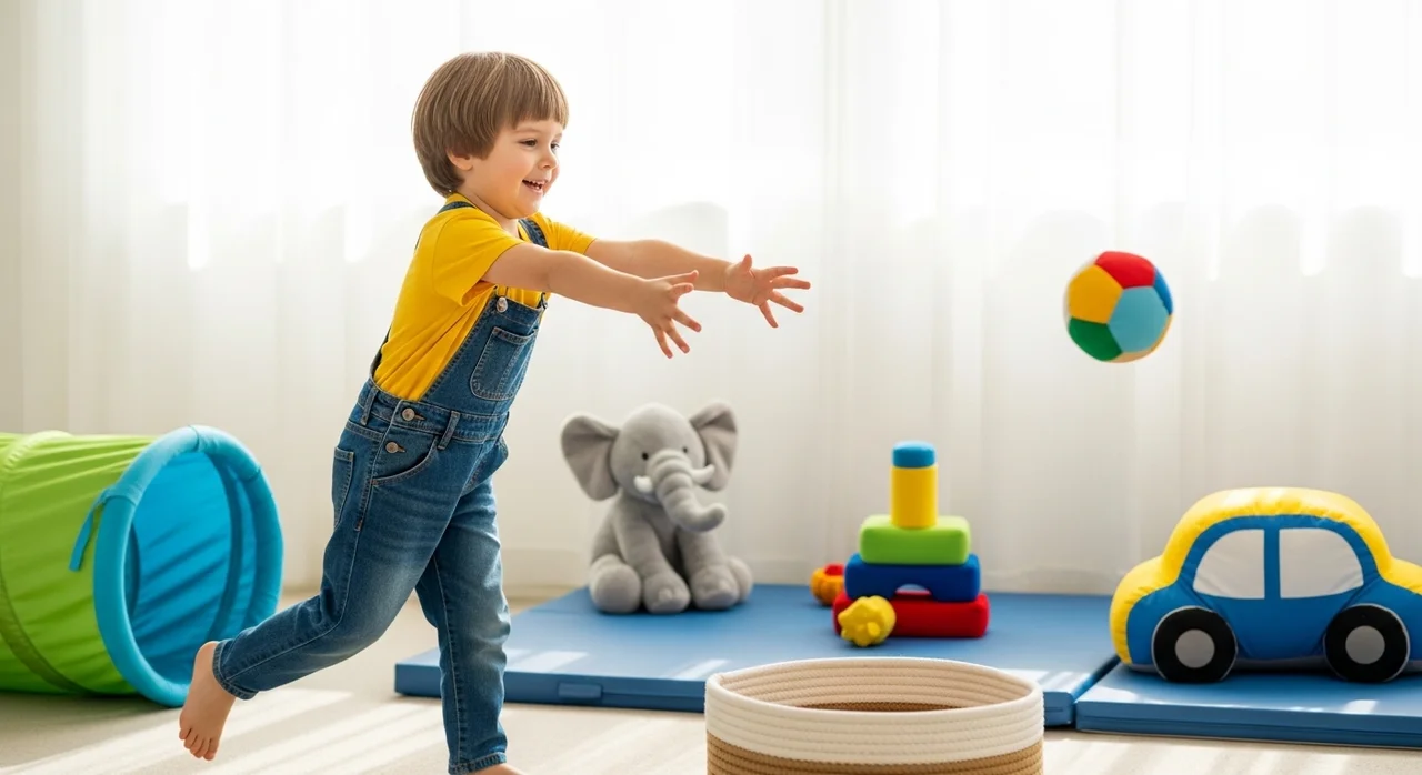 물건 던지기 행동을 줄이는 환경 조성 및 대체 활동