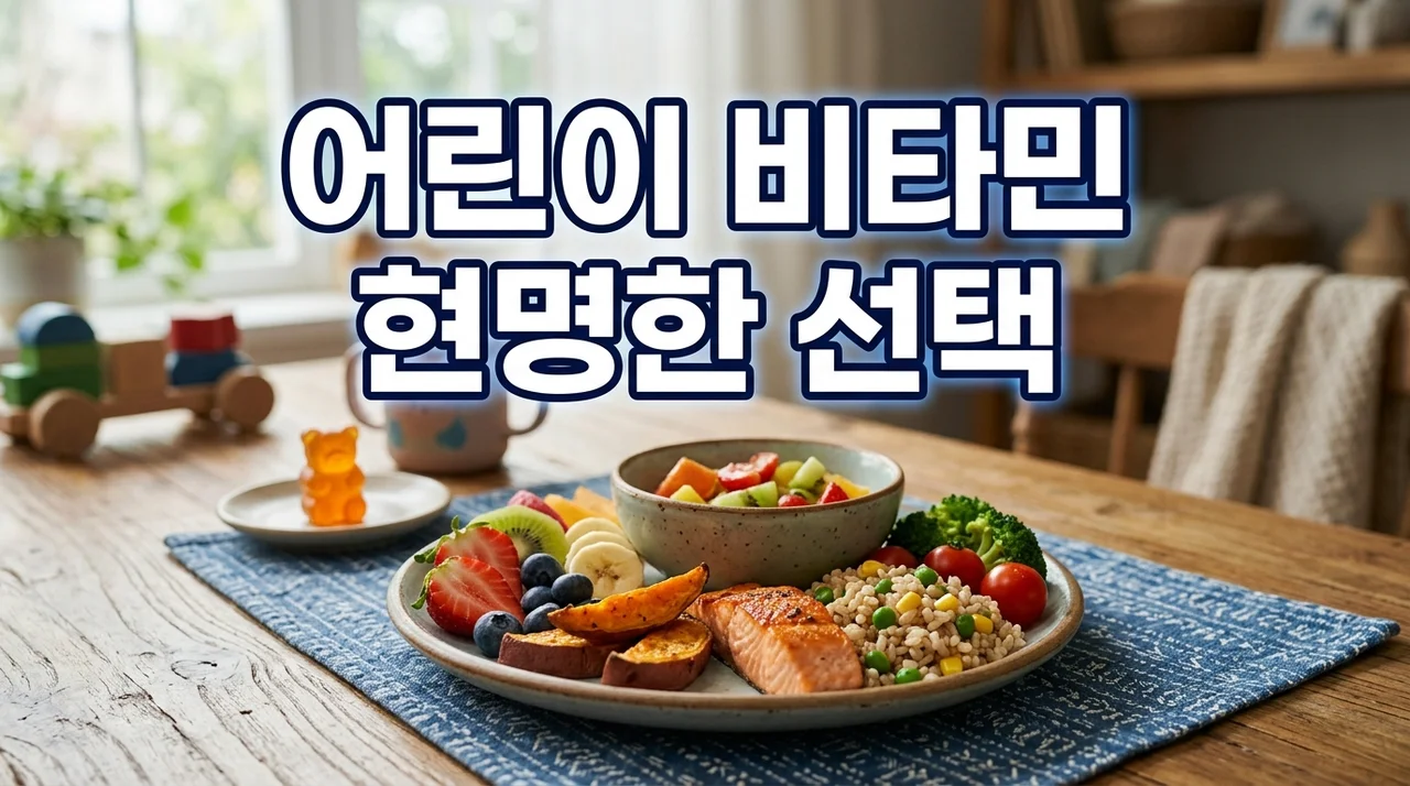 어린이 비타민, 꼭 먹여야 할까요? 전문가가 알려주는 현명한 선택 가이드