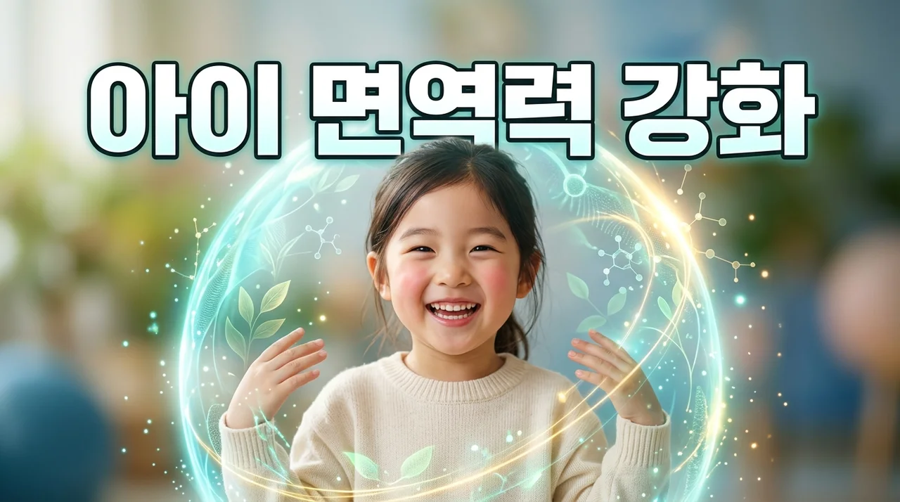 감기 자주 걸리는 아이, 면역력 높이는 실질적 방법 7가지