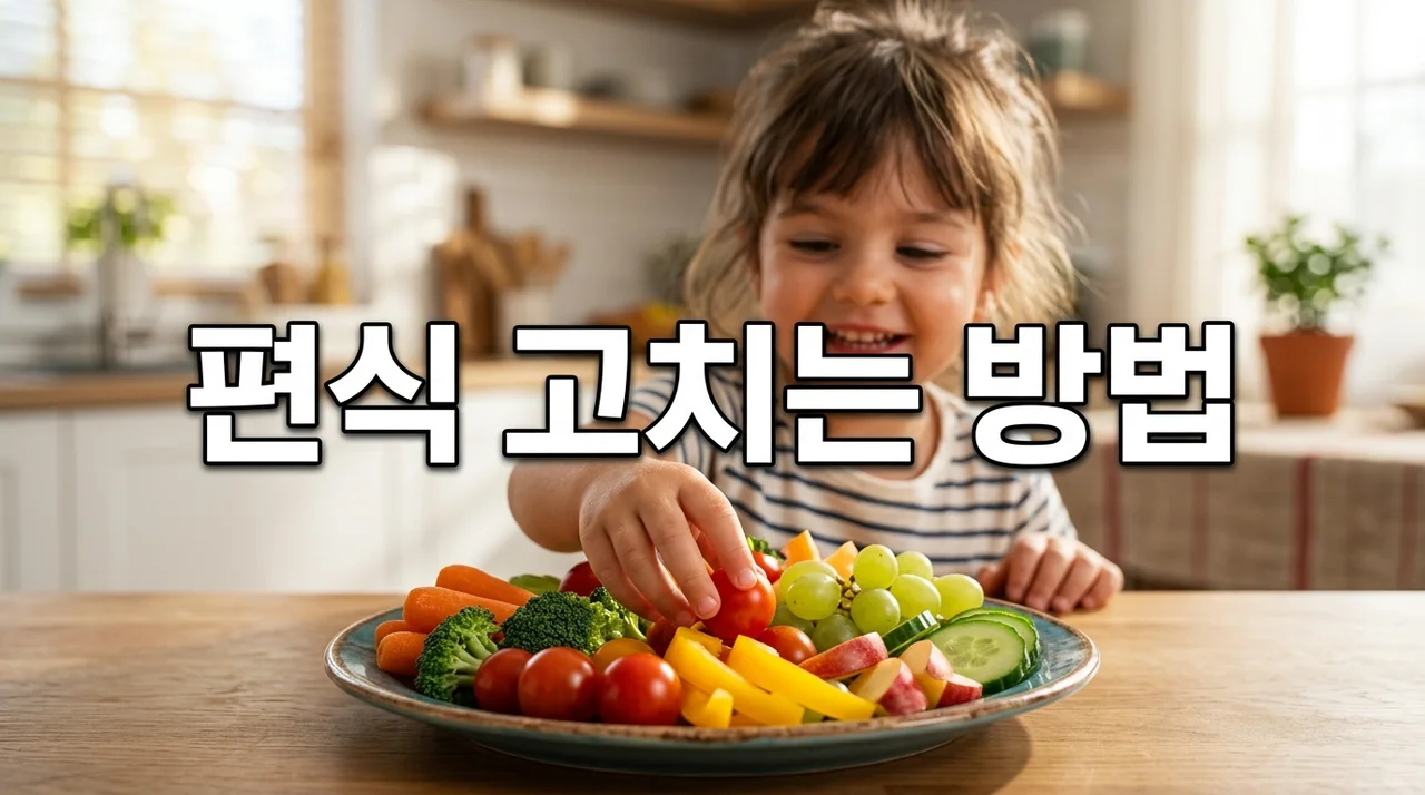 편식 심한 아이, 식탁 전쟁 끝! 효과적인 편식 고치는 방법