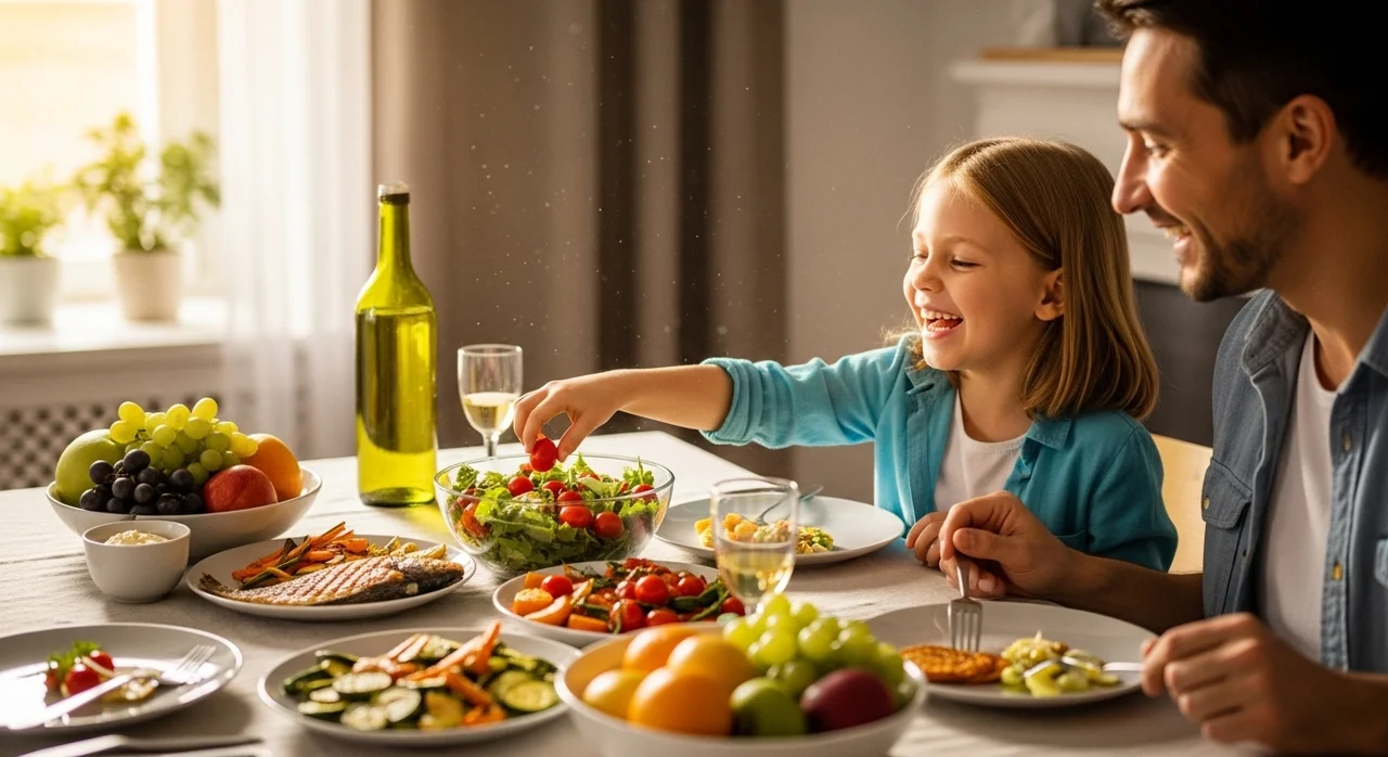 식탁 위 평화를 위한 첫걸음: 긍정적인 식사 환경 조성