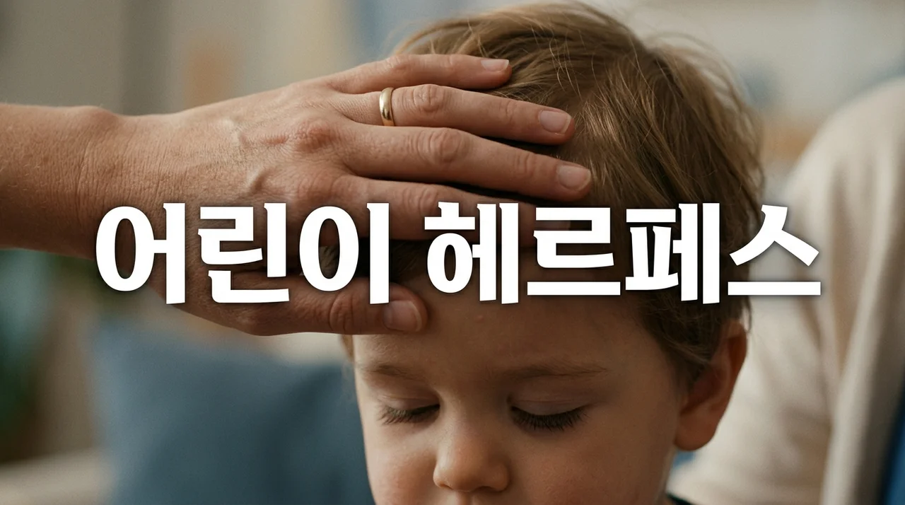 어린이 헤르페스: 증상부터 예방까지, 우리 아이 지키는 법