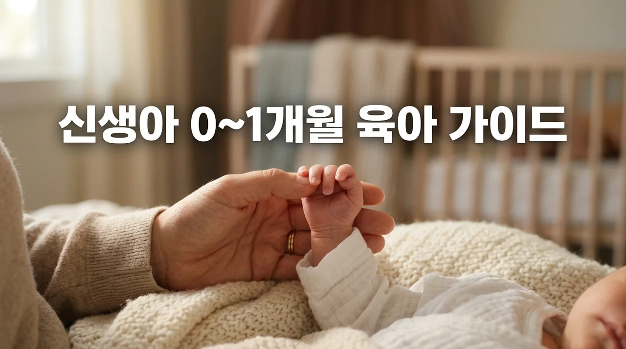 초보 부모 필독! 신생아 0~1개월 육아 방법 총정리 및 핵심 가이드