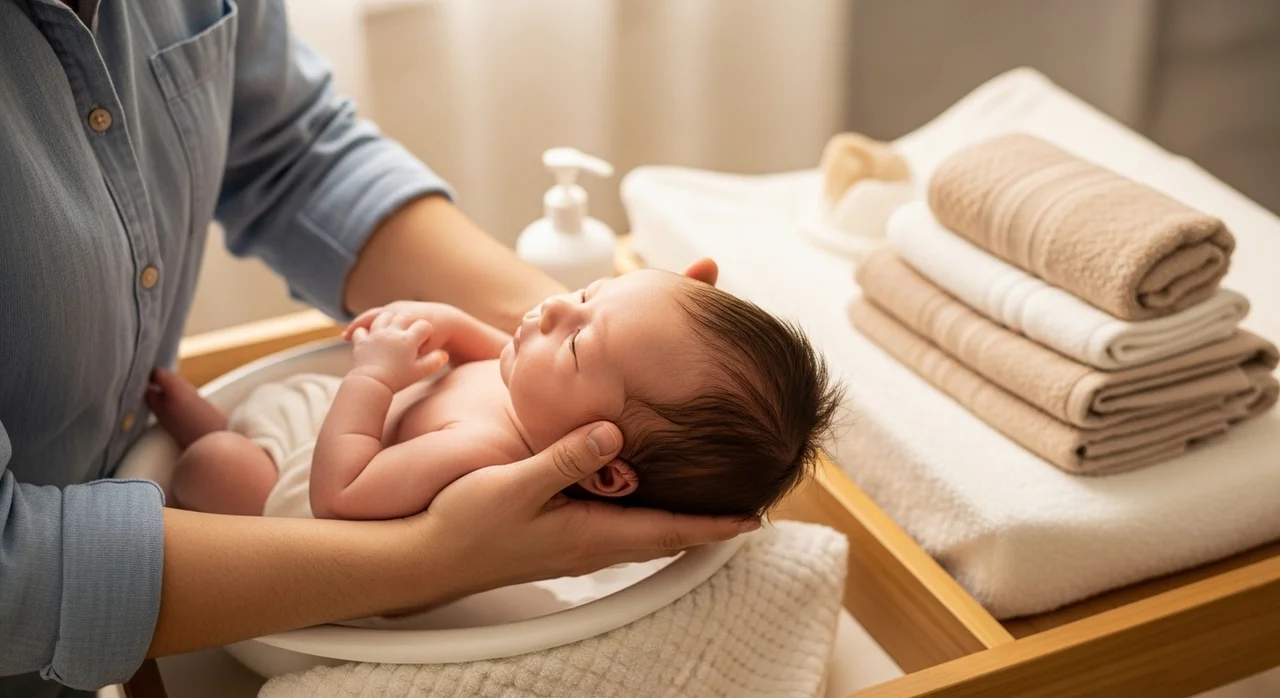 목욕 & 위생: 깨끗하고 건강한 아기를 위한 관리법