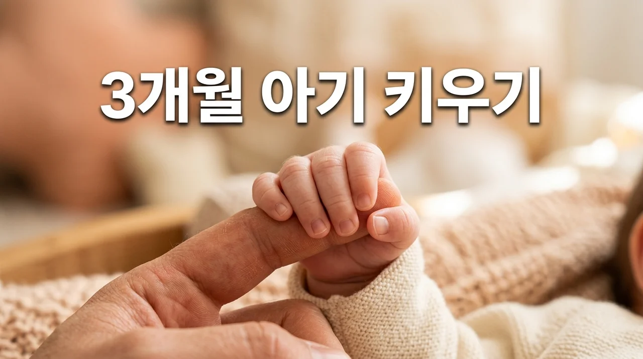 3개월 아기 키우기 현실 가이드: 초보 부모를 위한 육아 핵심 정복