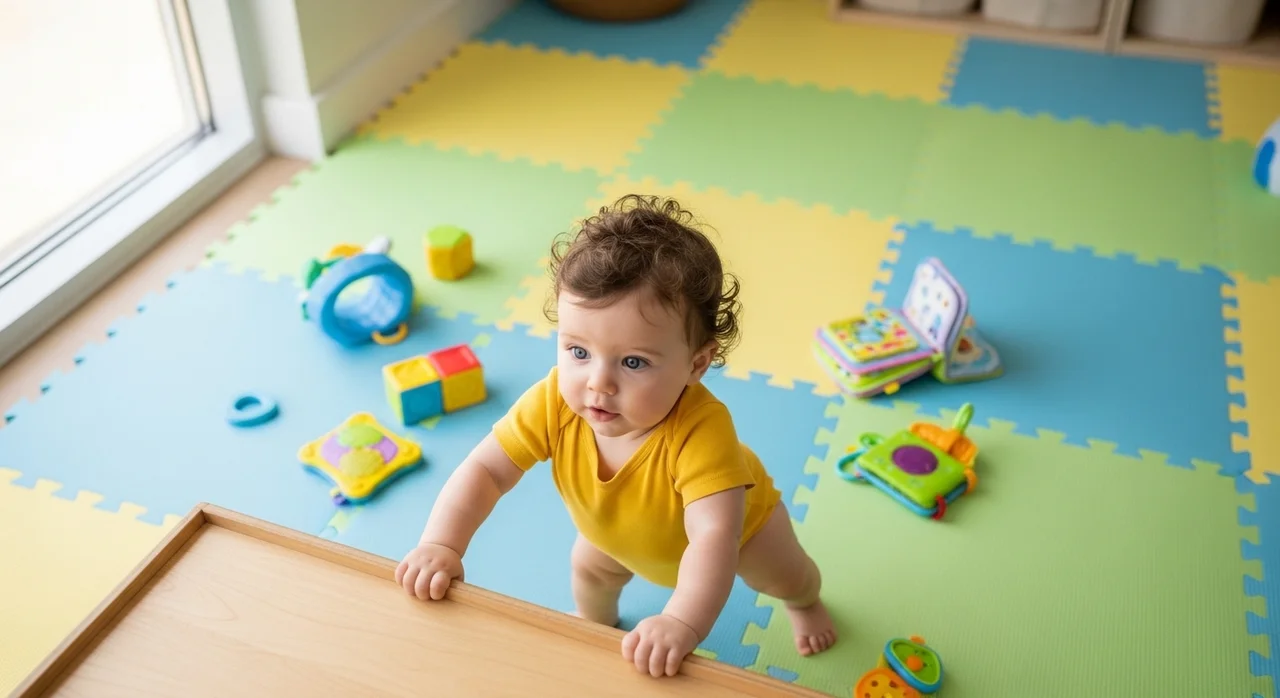신체 발달과 움직임: 기기와 서기 준비