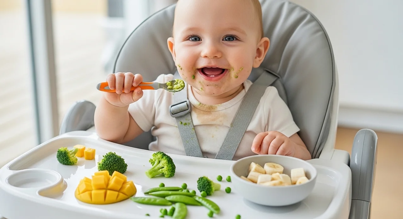 돌 전후 식습관 가이드: 이유식에서 유아식으로