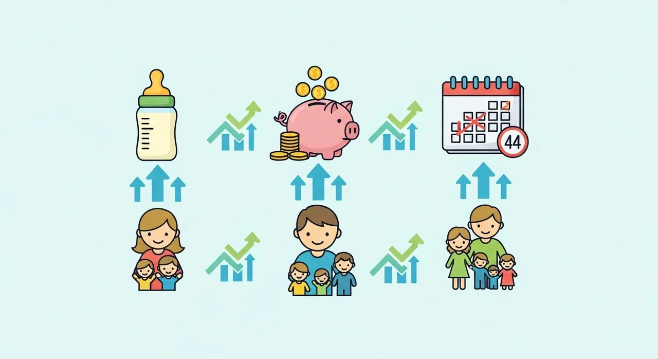 핵심 육아 지원금 혜택 한눈에 살펴보기