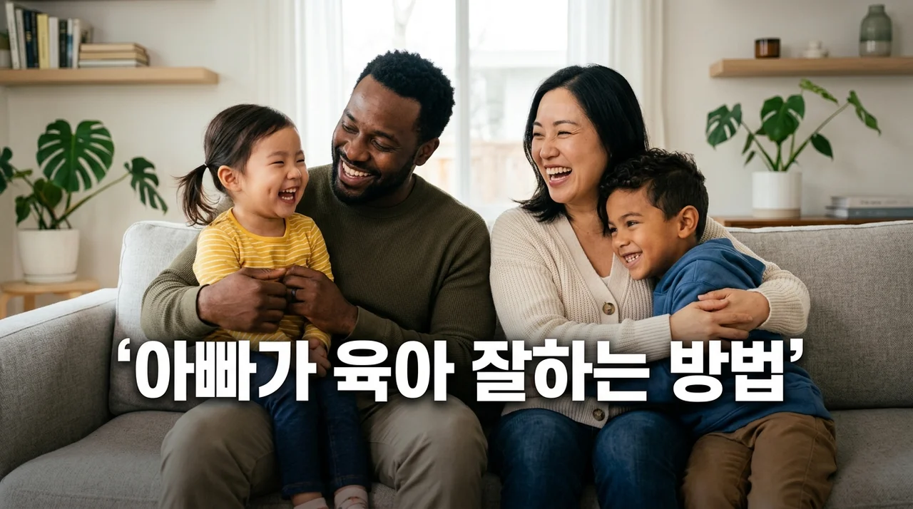 아빠가 육아 잘하는 방법 5가지: 행복한 아이와 끈끈한 유대감 만들기