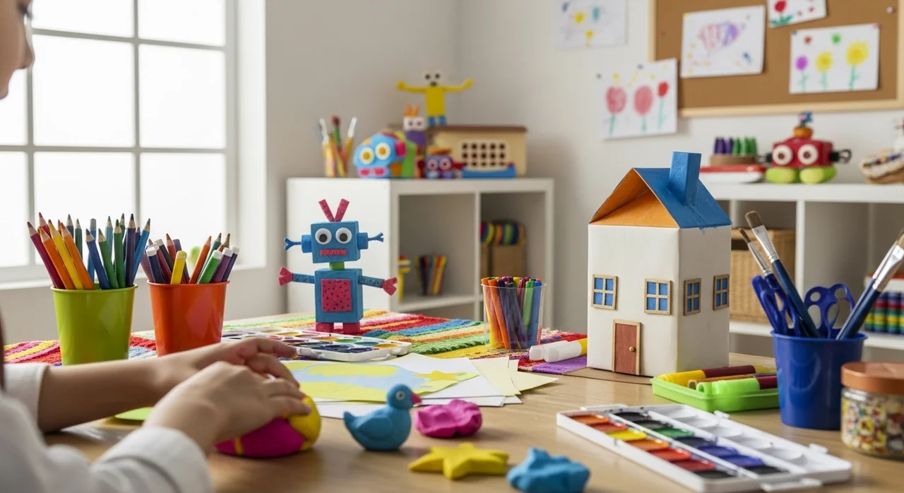 실내에서 즐기는 창의력 쑥쑥 놀이