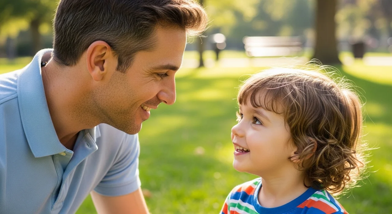 아이의 눈높이에서 소통하기
