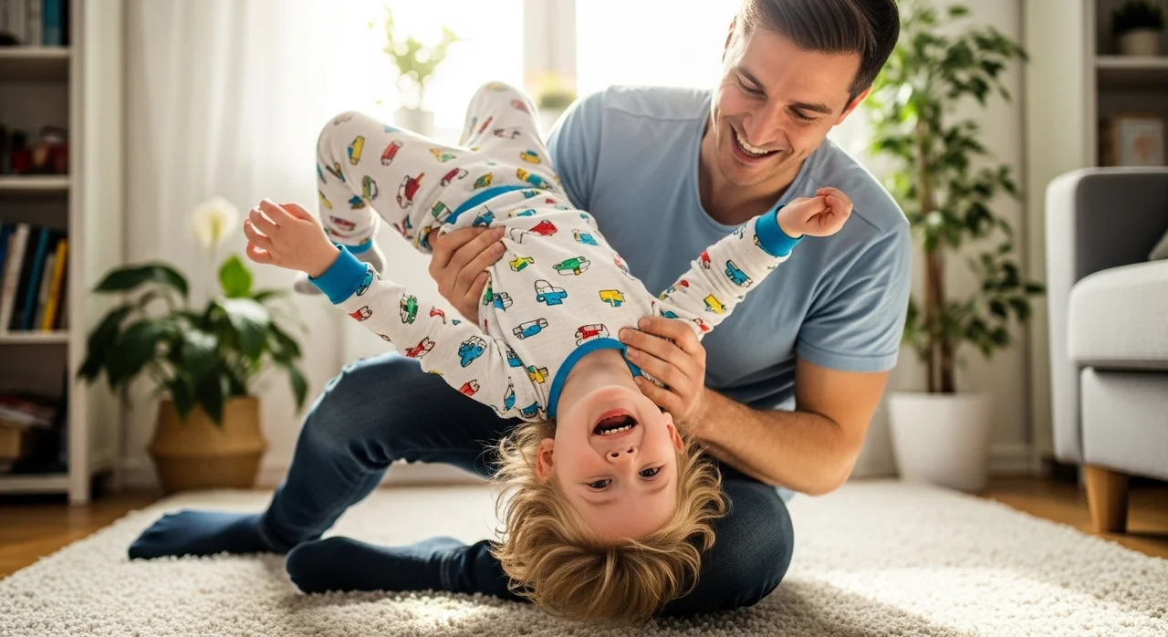 아빠만의 독특한 놀이 방식: 모험과 도전 정신 함양