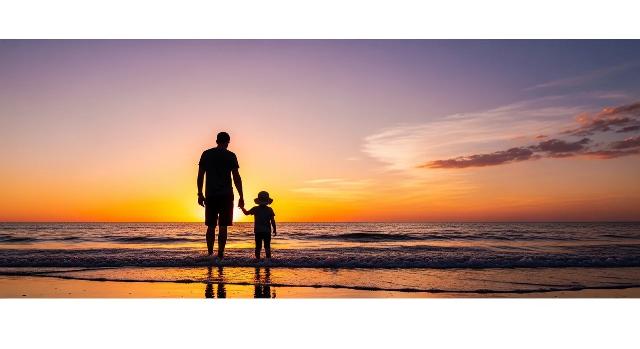 아빠와 함께 성장하는 아이의 밝은 미래