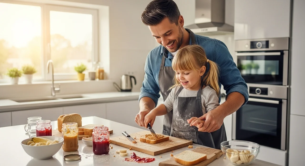 Step 1. 토요일 오전: '아빠는 요리사' 루틴