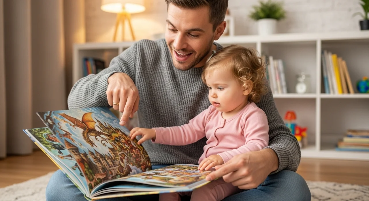 아빠만의 특별한 언어 자극: '똑똑한 아이'를 만든다