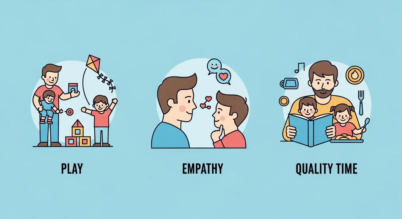 아빠 육아의 핵심 항목 한눈에 비교하기