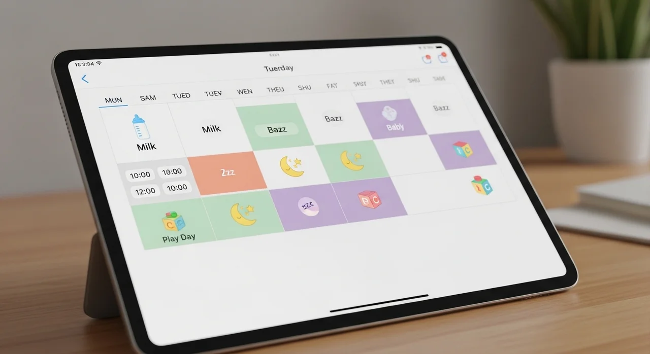 육아의 절반은 '스케줄' 관리! 한눈에 보는 체크포인트