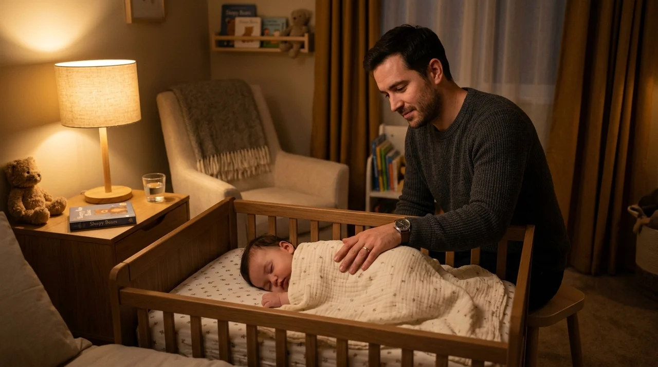 아빠가 아이를 더 잘 재우는 방법: 15분 만에 성공하는 실제 루틴
