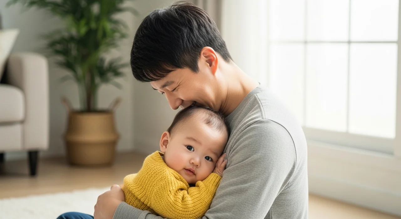 12개월 아빠 육아, 왜 애착 형성이 중요할까요?