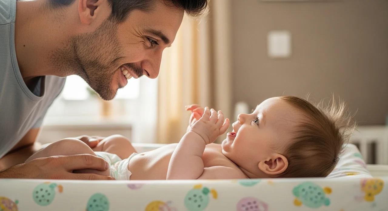 영아기(0~1세): '몸'으로 느끼는 아빠의 따뜻한 신뢰