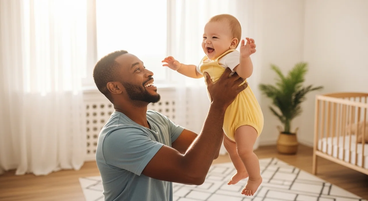 0~2세: 정서적 유대감을 쌓는 '스킨십 놀이'
