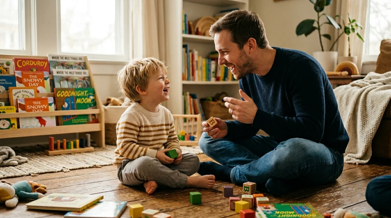 아이 언어 발달 돕는 아빠 대화법: 뇌 자극을 극대화하는 5가지 비결