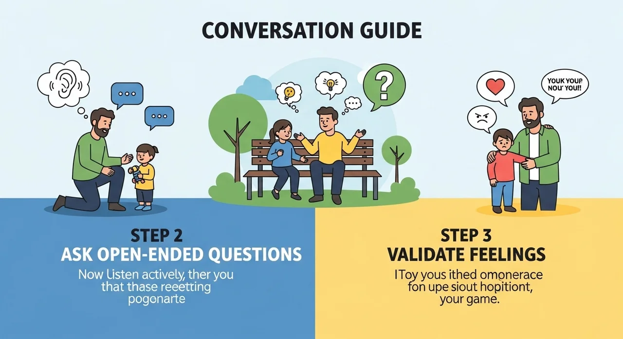 오늘부터 당장 실천하는 아빠 대화 3단계 가이드
