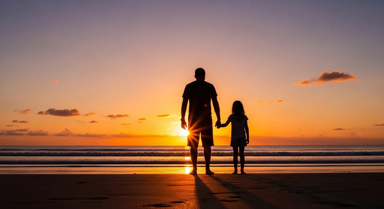 아빠는 아이에게 세상으로 나가는 첫 번째 창문입니다