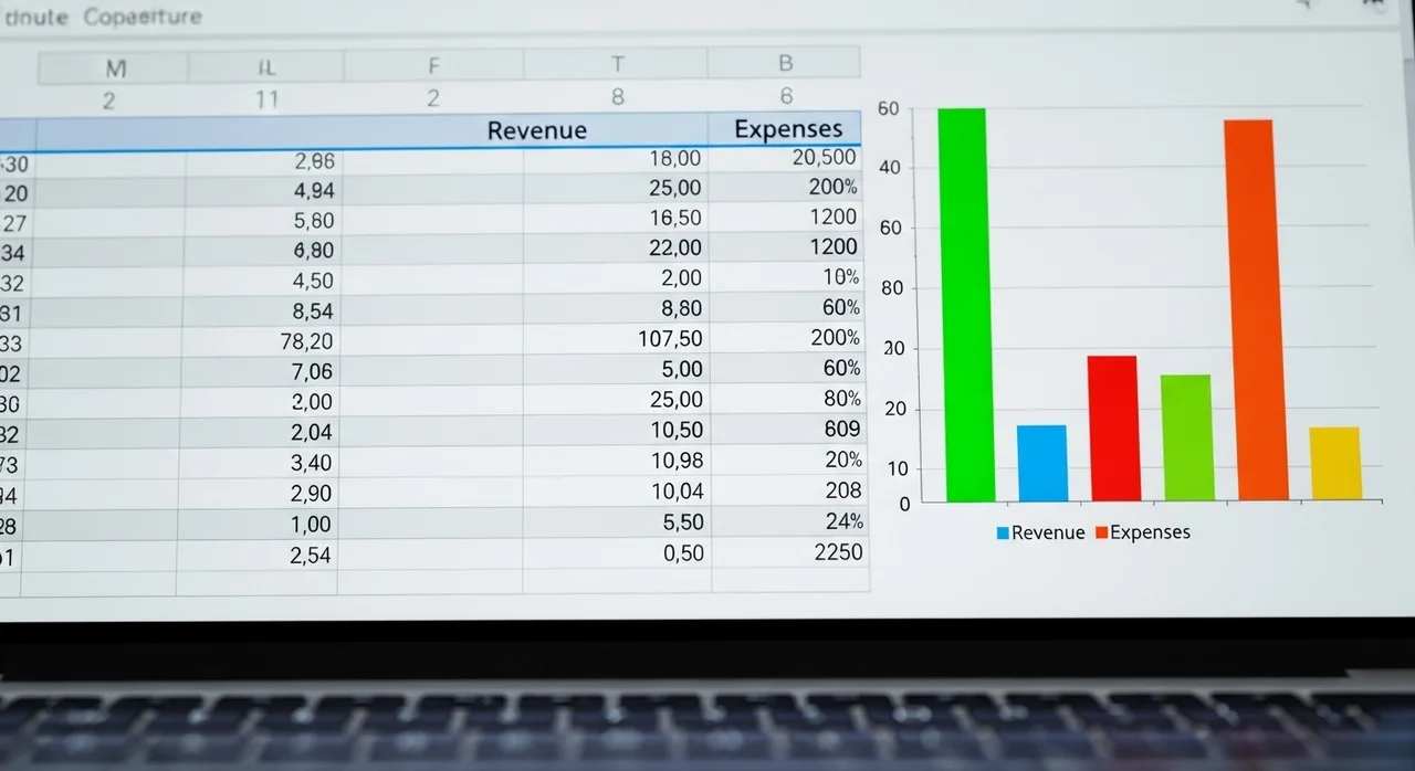 항목별 실제 지출 비용 비교 분석