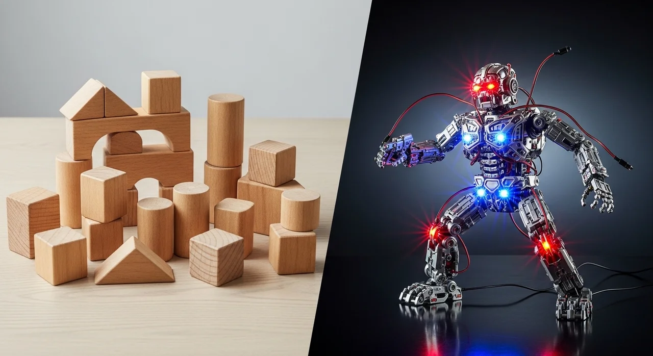 닫힌 장난감 vs 열린 장난감, 무엇을 선택할까?