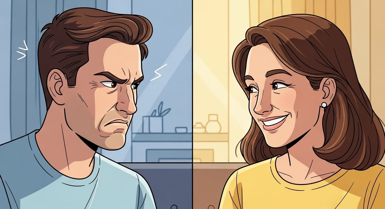 아내를 감동시키는 대화법: 나쁜 예 vs 좋은 예