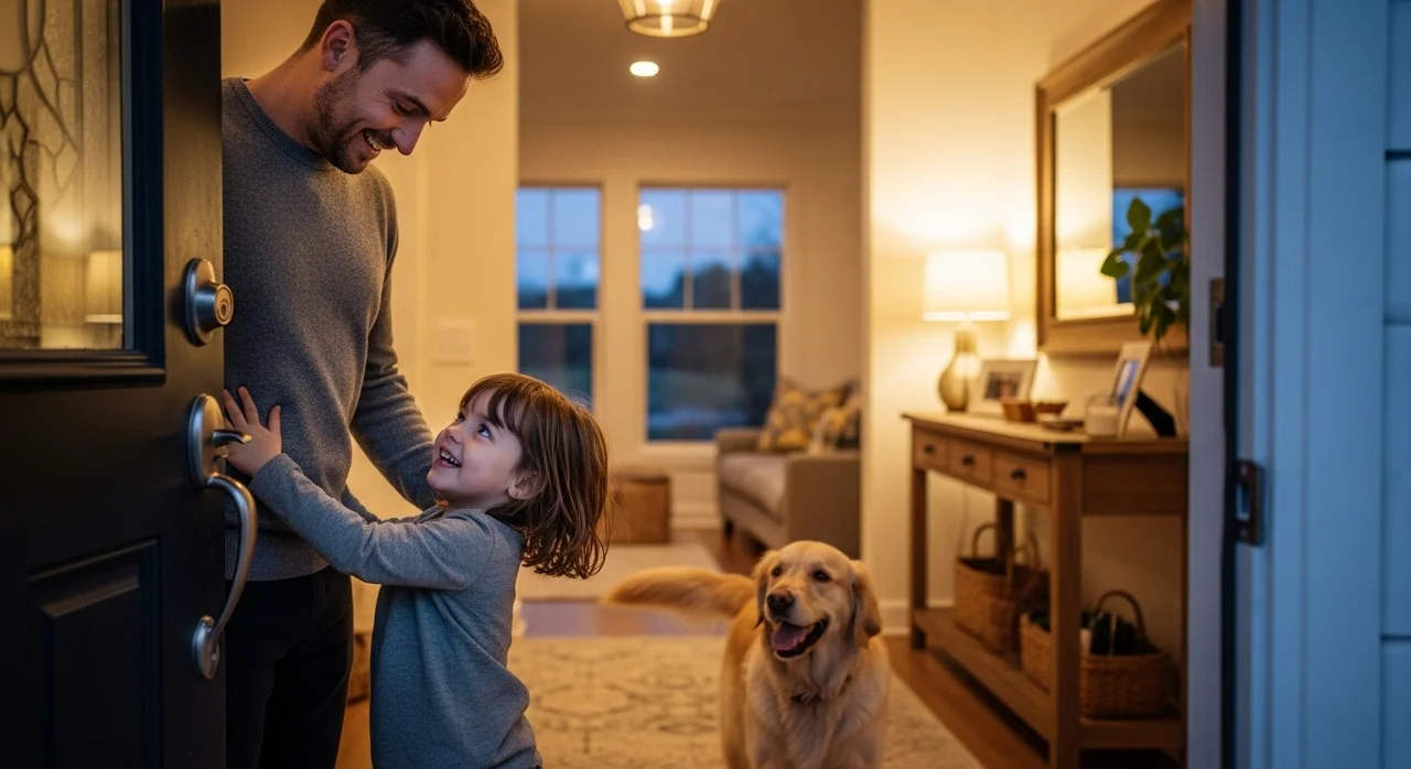 피곤한 퇴근 길, 아이와의 놀이가 부담스러운 아빠들에게
