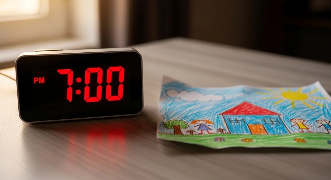 성공적인 저녁을 위한 1시간 타임라인 요약