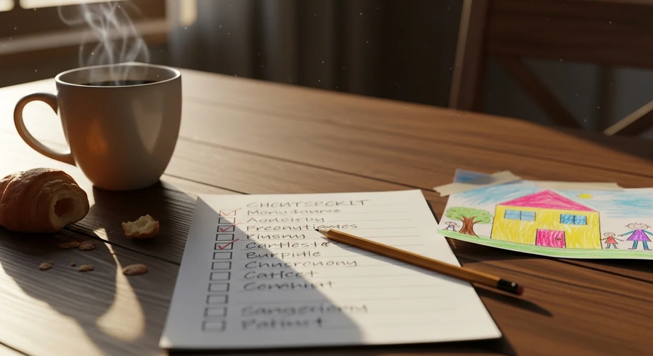 존중받는 아빠를 위한 데일리 습관 체크리스트