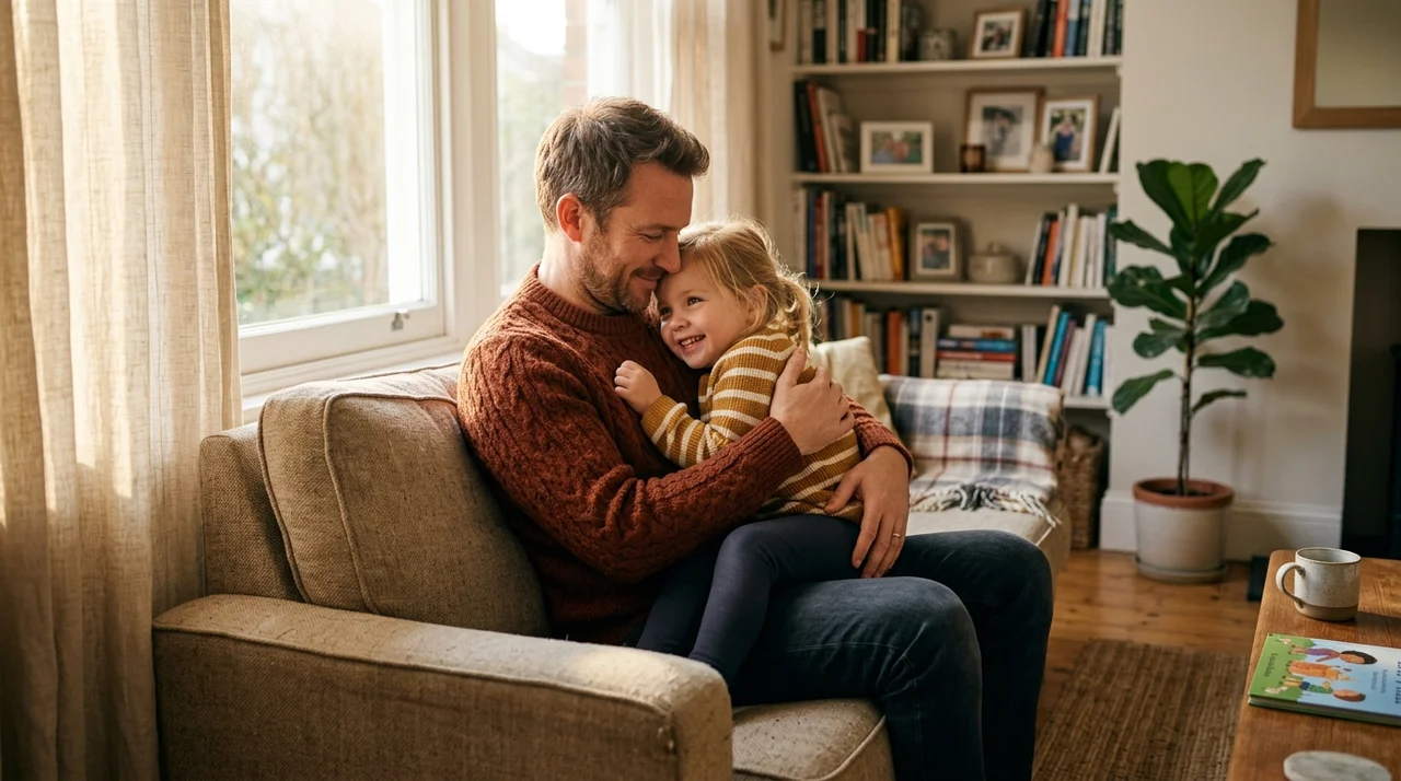 아빠가 아이에게 안정감을 주는 방법, 정서 발달 돕는 5가지 핵심 팁