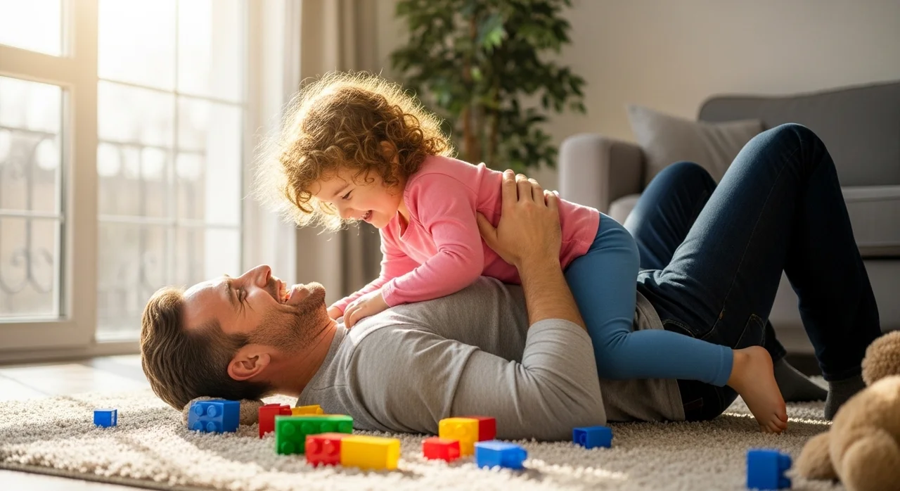 두 번째, 아빠표 신체 놀이로 스트레스 발산하기