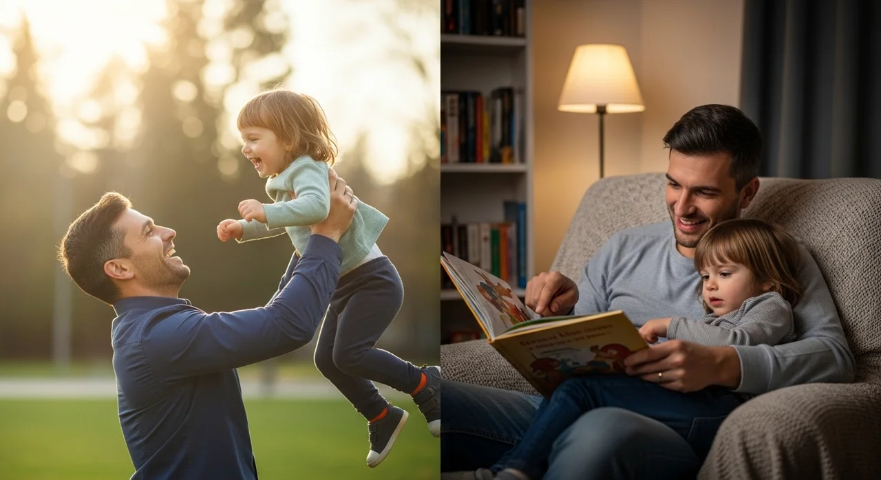 몸으로 놀아주기 vs 정서적으로 공감하기