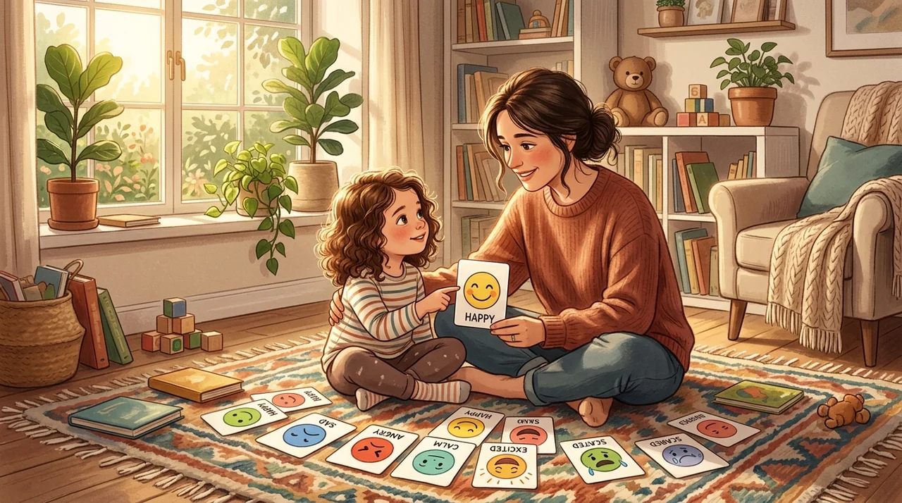 아이의 서툰 감정 표현을 단어로 정의해 주는 연습: 감정 어휘력 키우는 법