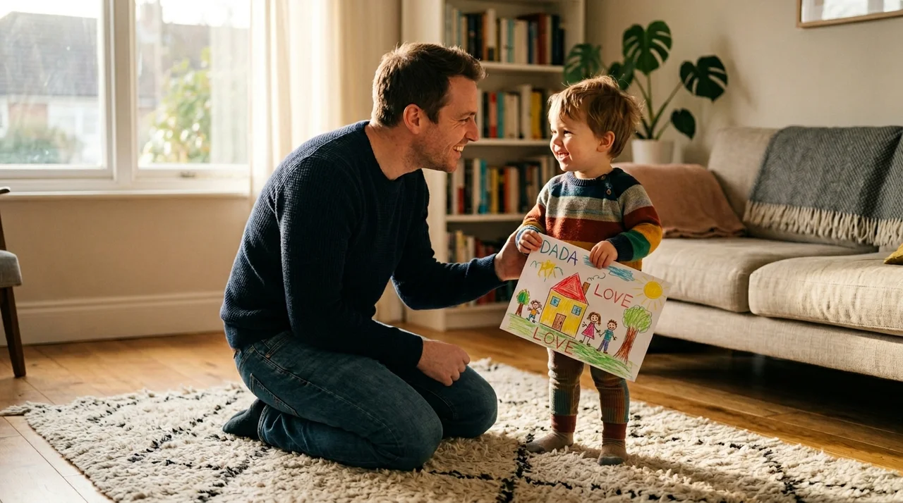 아빠의 눈높이를 맞춘다는 것의 진짜 의미: 무릎을 굽히는 시간의 기적