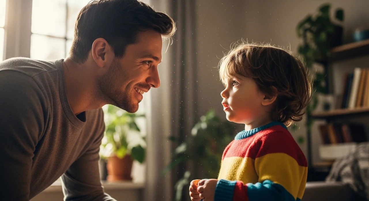 왜 아빠는 아이 앞에서 무릎을 굽혀야 할까요?