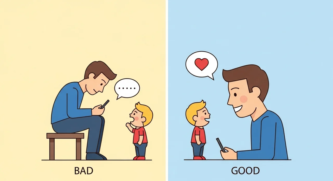 아빠가 흔히 하는 실수와 주의사항