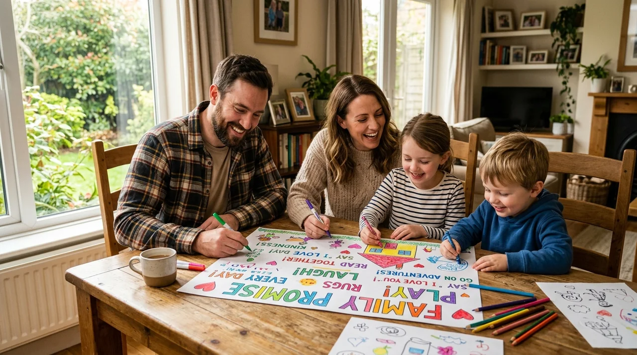 아이와 함께 작성하는 우리 가족 행복 약속: 소통을 돕는 꿀팁 5가지