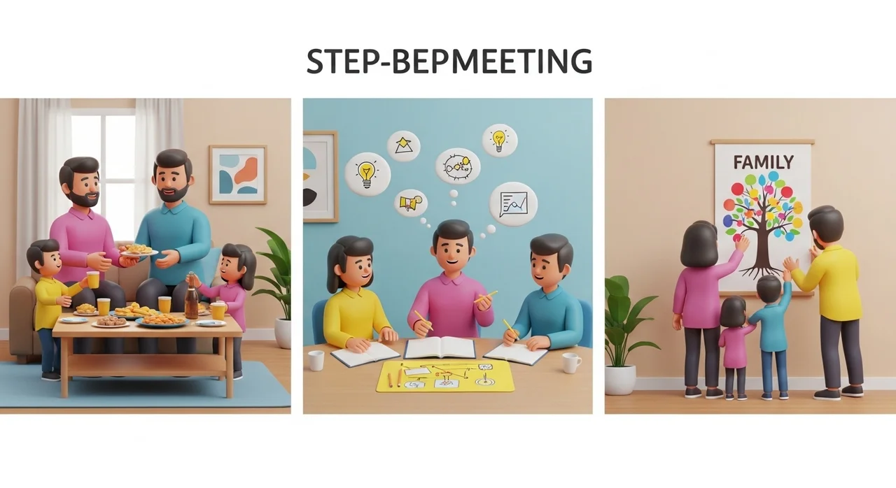 실패 없는 가족 약속 만들기 4단계 절차