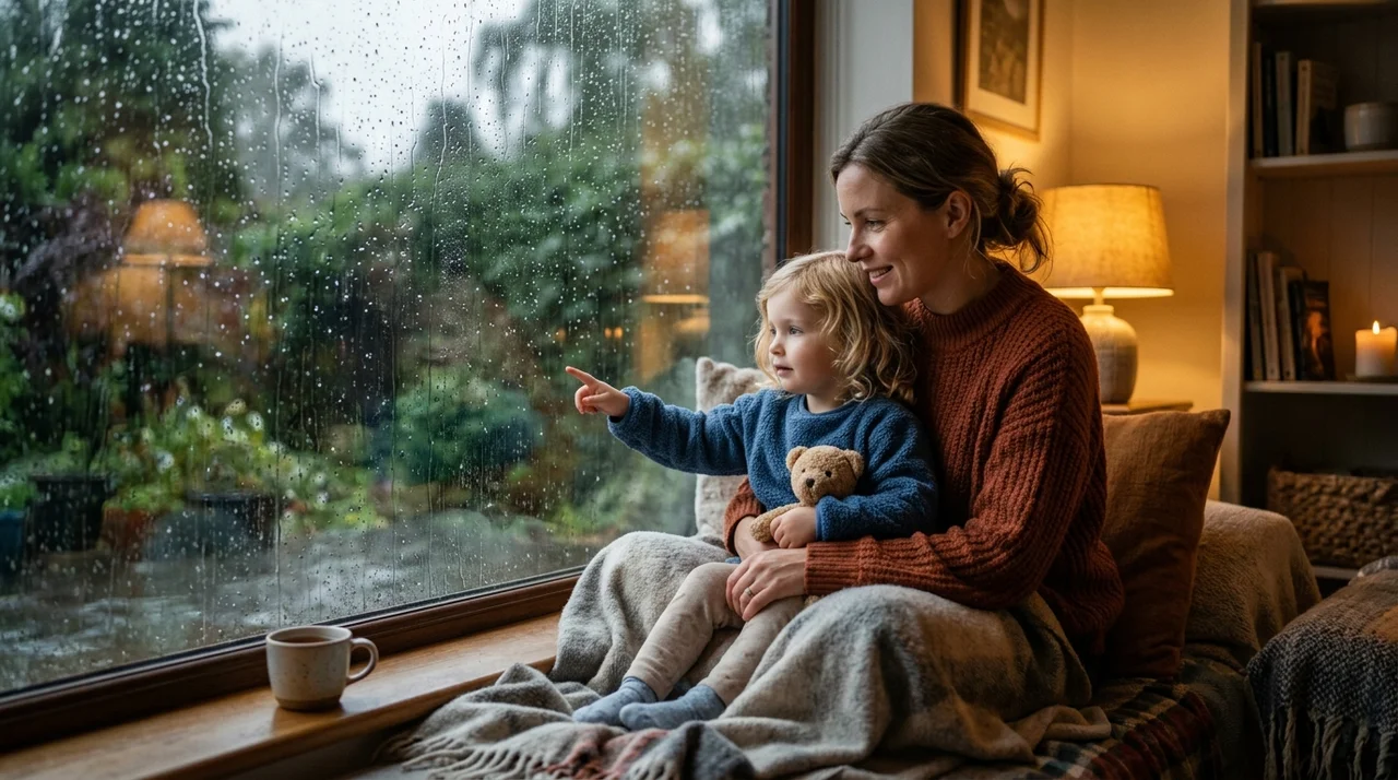 비 오는 날 아이와 나누는 감성 대화법: 창밖 보며 마음 나누는 팁 5가지