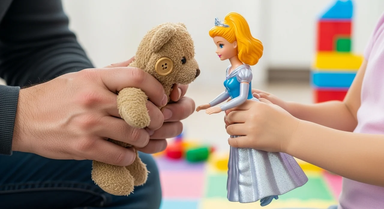 인형 놀이, 아빠는 무엇을 해야 할까요?